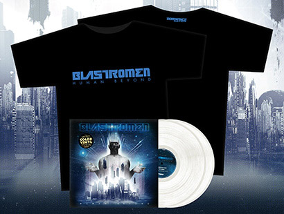 Blastromen T-Shirt and white vinyl